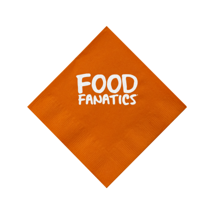 Color Beverage Napkin - 5 x 5 - Orange