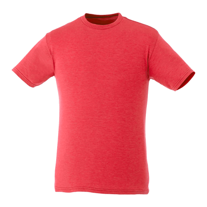 Custom Men's BODIE Crew Neck Short Sleeve Tee - Team Red Heather