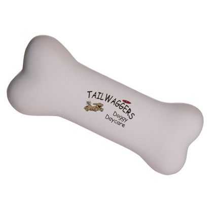 Custom Bone Stress Reliever with Logo Imprint Custom Bone Stress Reliever with Logo Imprint