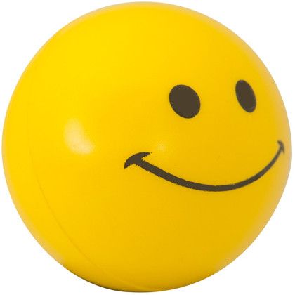 Custom Smiley Face Stress Reliever