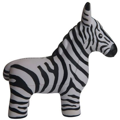 Custom Zebra Stress Reliever