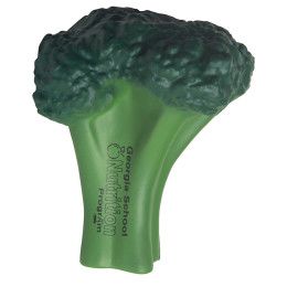 Custom Broccoli Stress Reliever with Logo Imprint