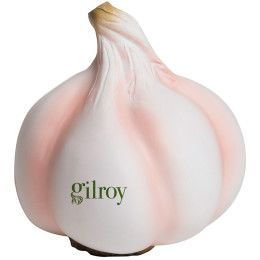 Custom Garlic Clove Stress Reliever with Logo Imprint