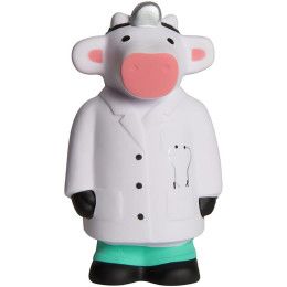 Custom Doctor Cow Stress Reliever 