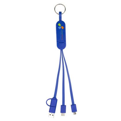 Escalante 5 in 1 Phone Charging Cable Type C and Stand - Blue