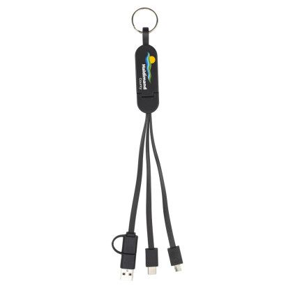 Escalante 5 in 1 Phone Charging Cable Type C and Stand - Black