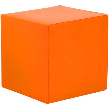 Custom Cube Stress Reliever - Orange