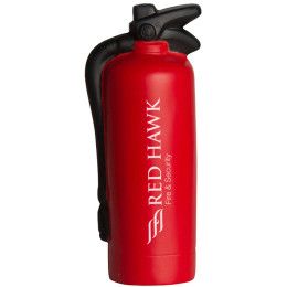 Custom Fire Extinguisher Stress Reliever with Logo Imprint