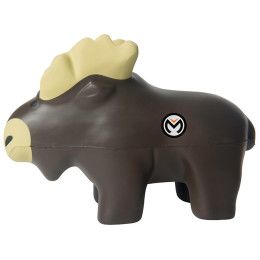 Custom Moose Stress Reliever with Logo Imprint