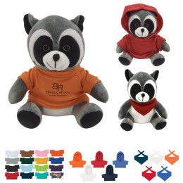 6" Rocco Raccoon - All Color Options