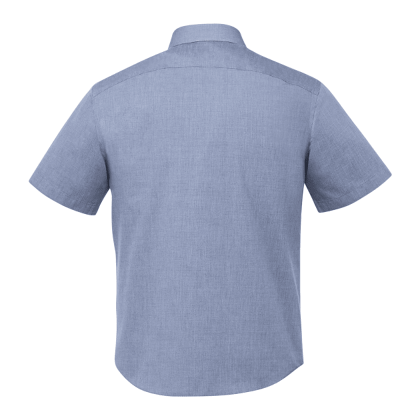 Custom Men's Untuckit Petrus Wrinkle-free Short Sleeve Shirt - Back