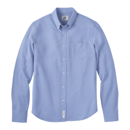 Custom Men's Baywood Roots73 Long Sleeve Shirt - Solace Blue