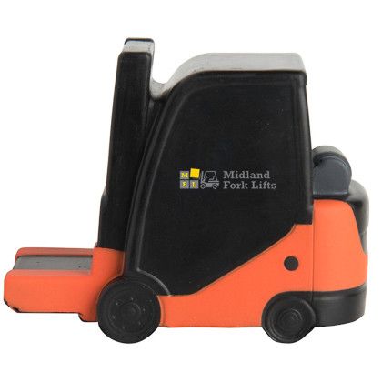 Custom Forklift Stress Reliever with Logo Imprint