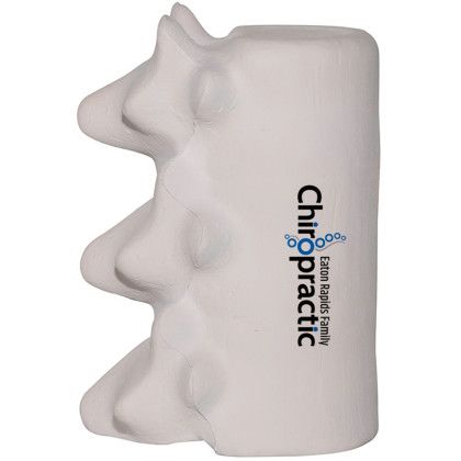 Custom Spine Stress Reliever with Logo Imprint