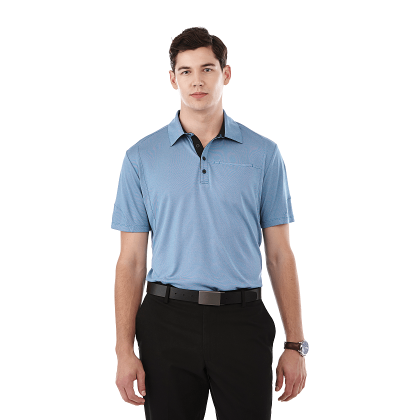 Custom Men's TORRES Short Sleeve Polo - Invictus - Front
