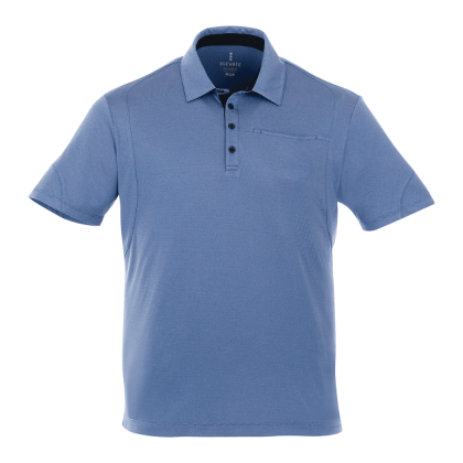 Custom Men's TORRES Short Sleeve Polo - Invictus - Front