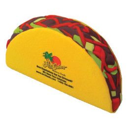 Custom Taco Stress Reliever with Logo Imprint