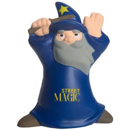 Custom Wizard Stress Reliever with Logo Imprint