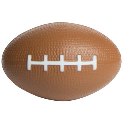 Custom Slow Return Foam Football Stress Reliever