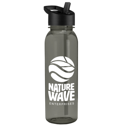 Custom The Outdoorsman - 24 Oz. Tritan ReNew Bottle With Flip Straw Lid - Smoke