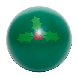 Custom Holiday Holly Ball