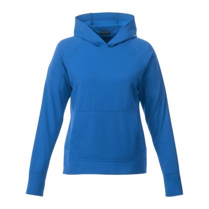Custom Women's COVILLE Knit Hoodie with Thumb Holes - Olympic Blue