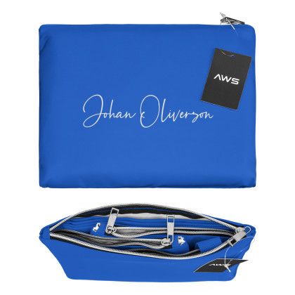 Custom AWS Buchanan Packable Tote Bag - Royal Blue