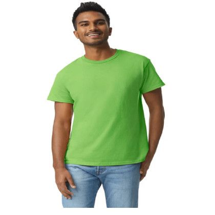 Custom Gildan Adult Ultra Cotton T-shirt - Lime