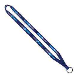 Custom 1/2" Polyester Dye Sublimated Lanyard with Logo