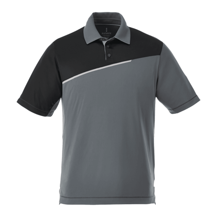 Farrah Short Sleeve Polo Steel Grey