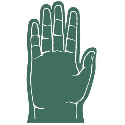 Spirit 18 in. Closed High-5 Promotional - Dark Green 342