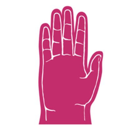 Spirit 18 in. Closed High-5 Promotional - Hot Pink 226