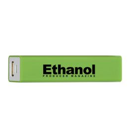 UL Listed Portable Charger with Logo - Green/white