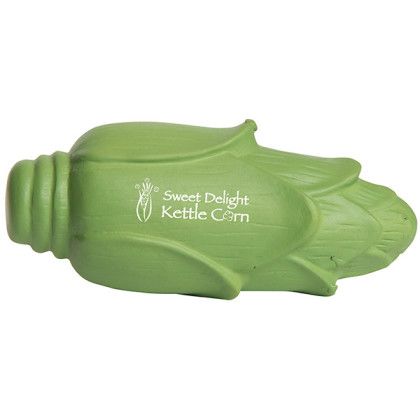 Custom Corn Stress Reliever with Logo Imprint