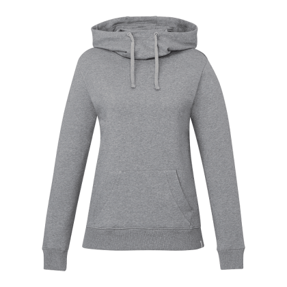 Custom Women's Tentree Organic Cotton Banshee Hoodie - ten Heather Gray