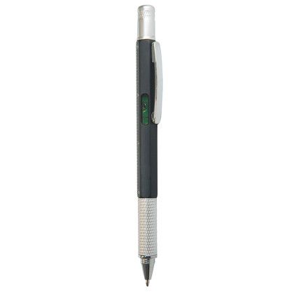 Custom Multi Tool Pen with Level - Black