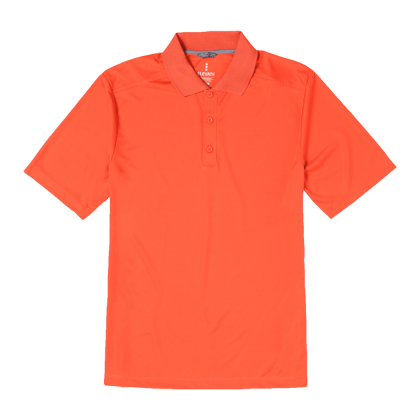 Logo Men's Dade Short Sleeve Polo - Saffron
