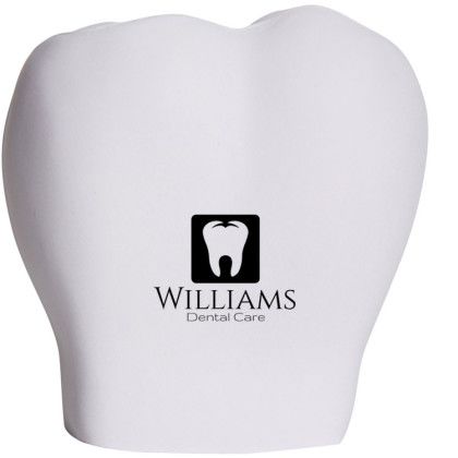Custom Tooth Stress Reliever with Logo Imprint