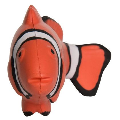 Custom Clownfish Stress Reliever - Front