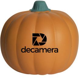 Custom Pumpkin Stress Reliever with Logo Imprint