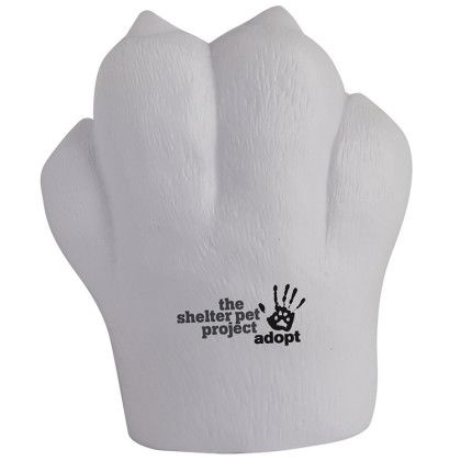 Custom Paw Stress Reliever with Logo Imprint Custom Paw Stress Reliever with Logo Imprint