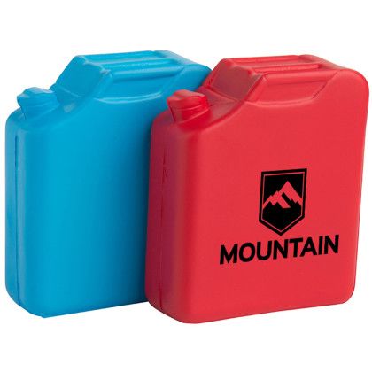 Custom Jerry Can Stress Reliever with Logo Imprint