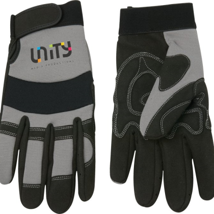 Custom Anti-Vibration Mechanics Glove with Logo Imprint