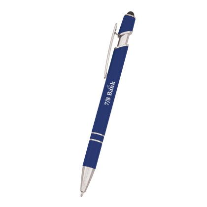 Custom Roslin Incline Stylus Pen - Navy Blue
