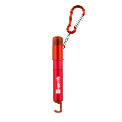 Custom Eclair 4- in- 1 Multi-Function Pen - Red