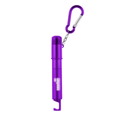 Custom Eclair 4- in- 1 Multi-Function Pen - Purple