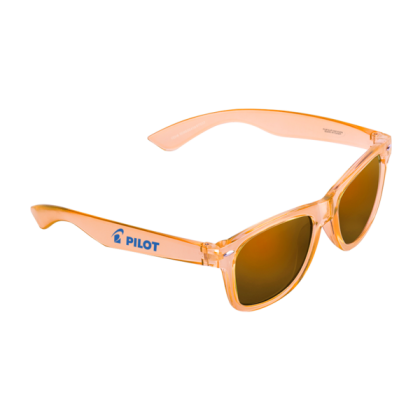 Custom Waikiki Mirrored Tonal Sunglasses - Mango