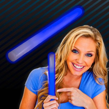 Custom 10" Glow Sticks - Blue