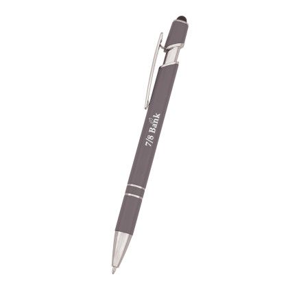 Custom Roslin Incline Stylus Pen - Gray