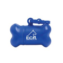 Custom Bone Bag Holder - Blue